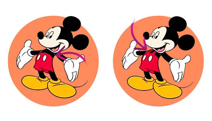 Mickey Mouse pantalon askısı